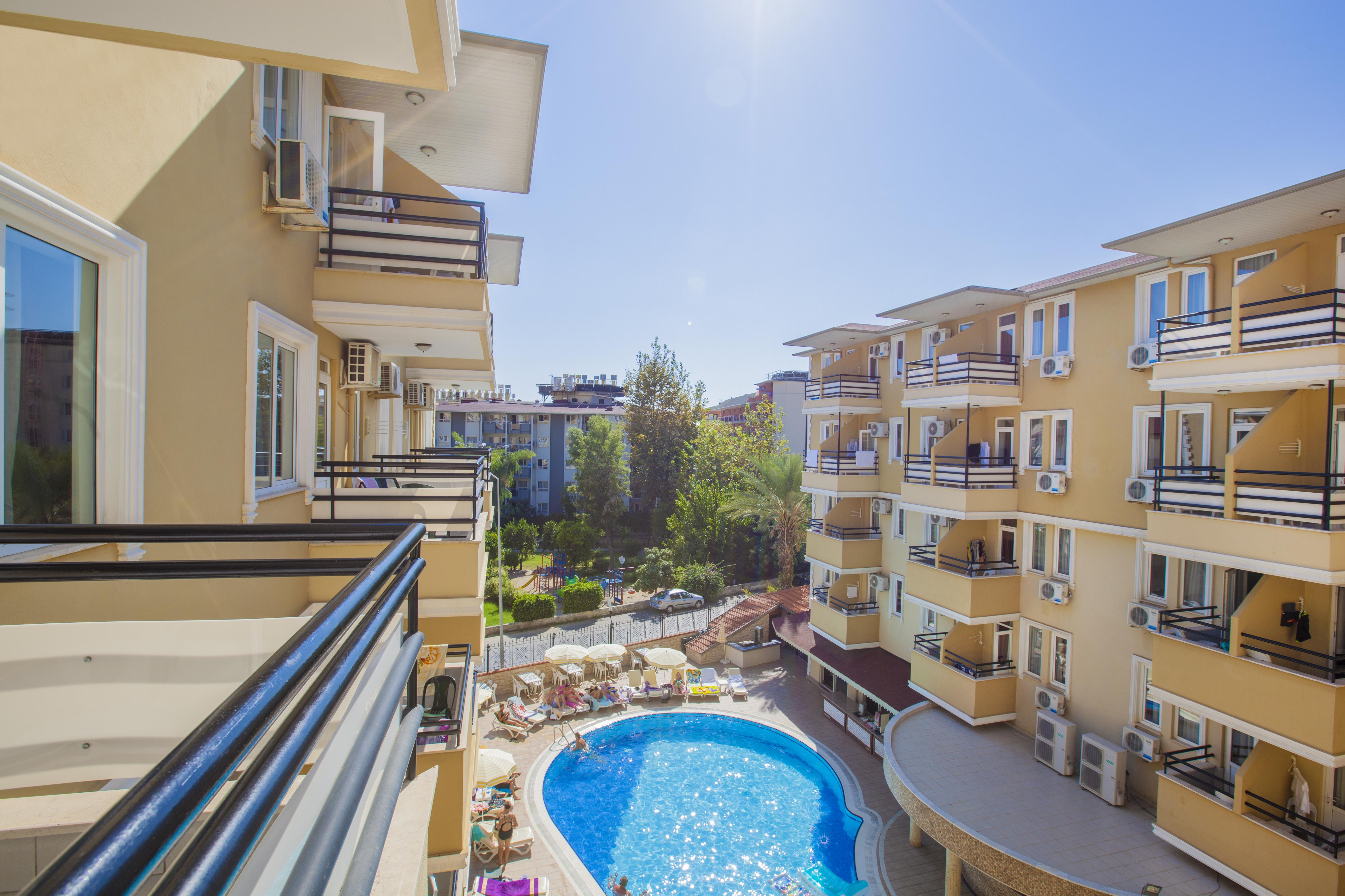 Kleopatra Aydin Hotel 阿拉尼亚 外观 照片