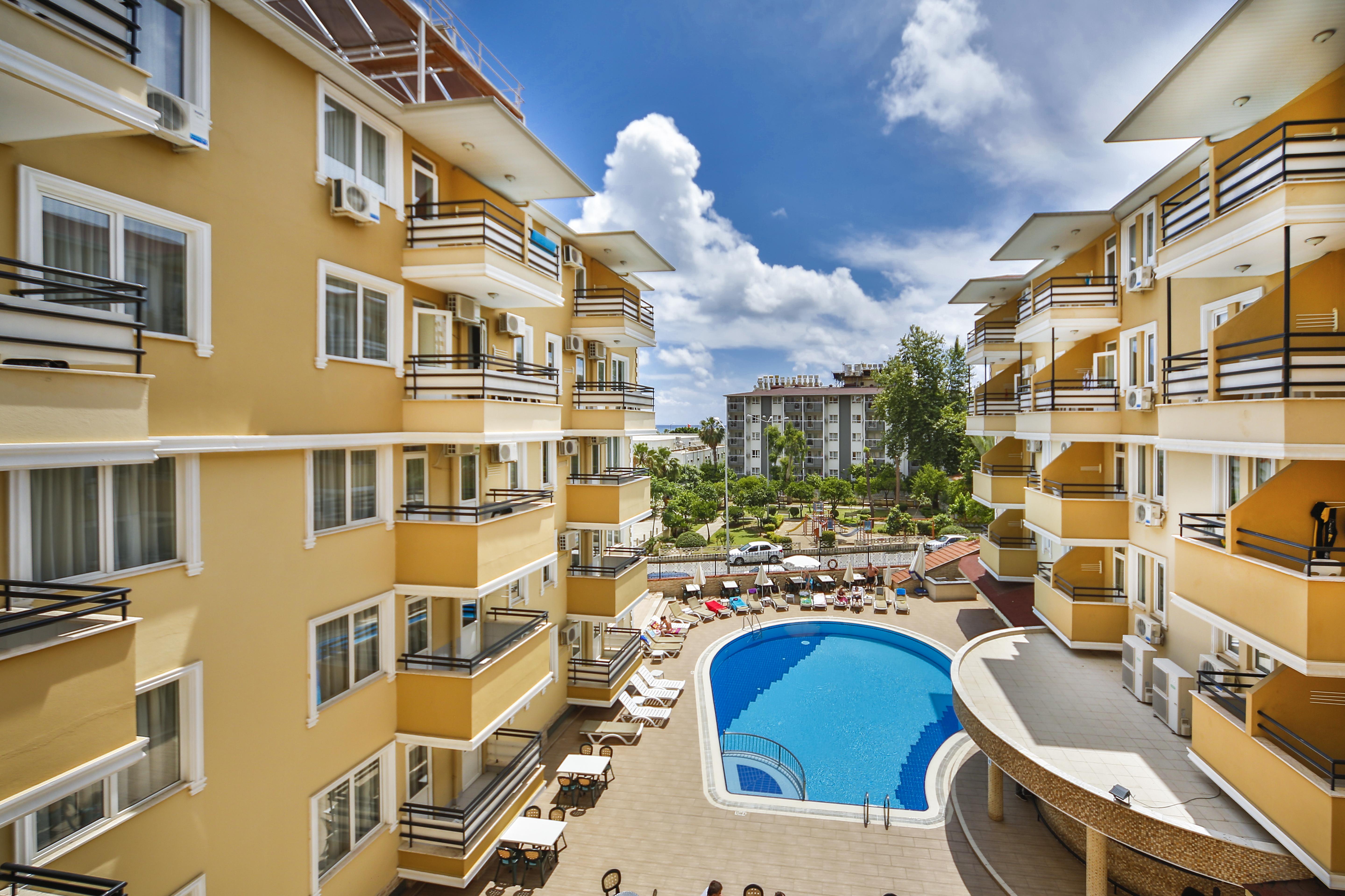 Kleopatra Aydin Hotel 阿拉尼亚 外观 照片