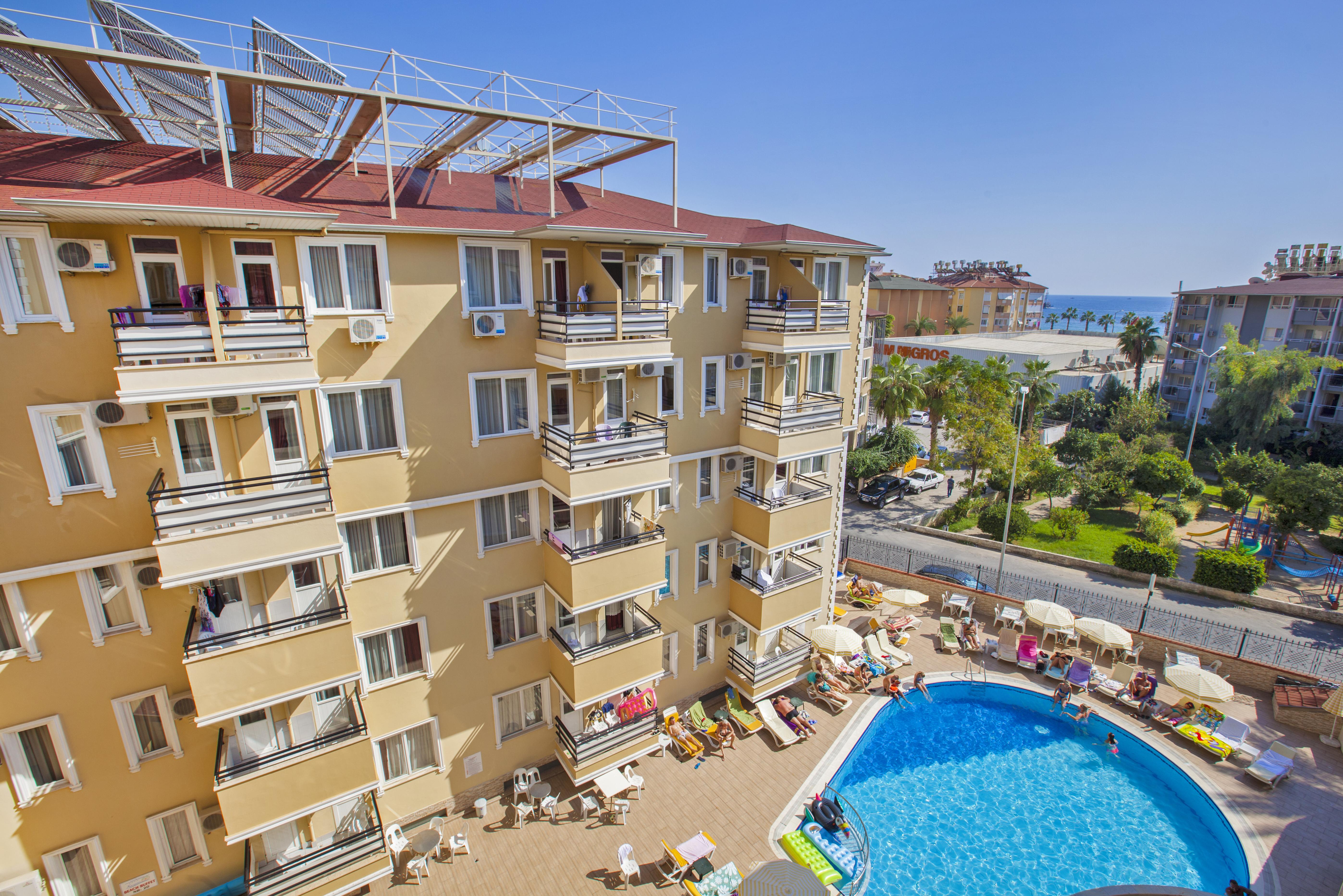 Kleopatra Aydin Hotel 阿拉尼亚 外观 照片